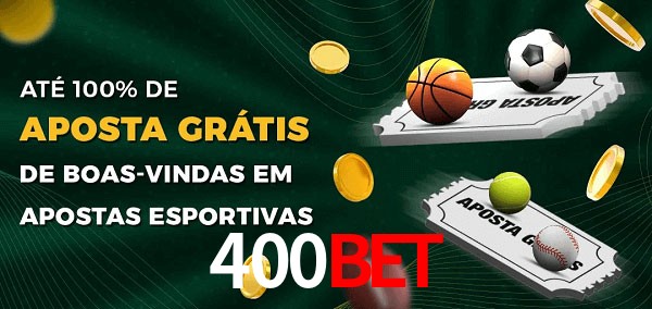 400Bet Ate 100% de Aposta Gratis